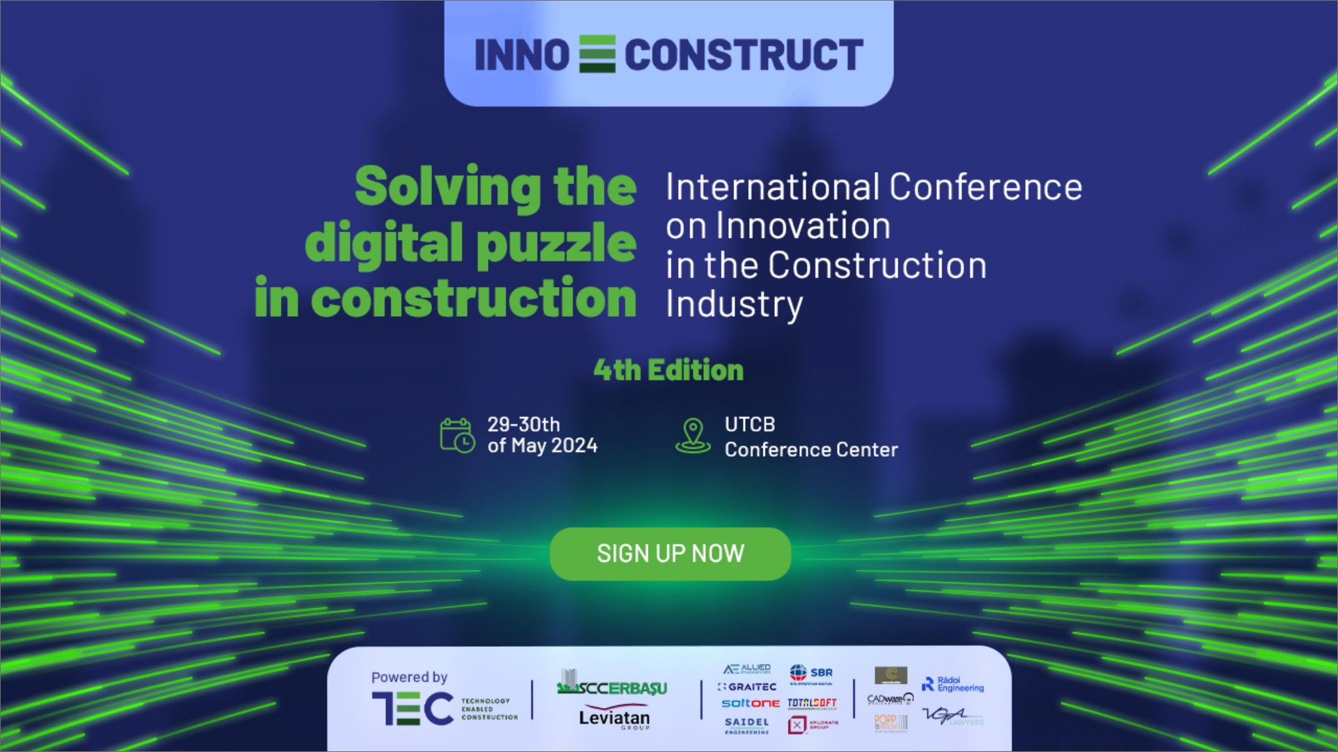INNOCONSTRUCT 2024 - 4th edition - Solving the digital puzzle in construction